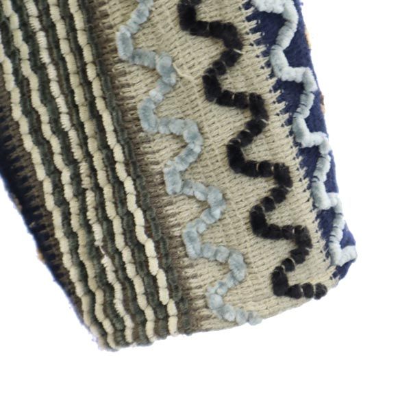 SAZAN 90s 80s オールド 長袖 ニット カーディガン グレージュ パーカー レディース