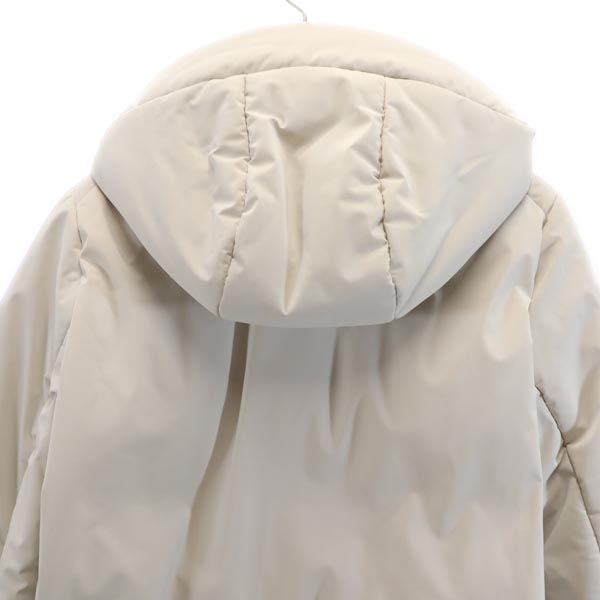 UNIQLO ユニクロ ハイブリッド ダウンパーカー L ライトグレー レディース