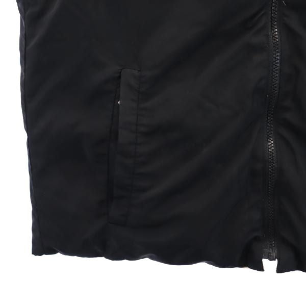 WEEKENDS ウィークエンド リバーシブル 中綿 ベスト 40 ベージュ/黒 レディース