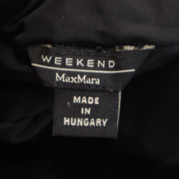 WEEKENDS ウィークエンド リバーシブル 中綿 ベスト 40 ベージュ/黒 レディース