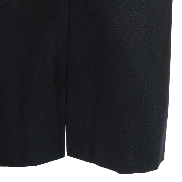 LANVIN LA COLLECTION ランバンコレクション 七分袖 テーラードジャケット 36 チャコールブラック ブレザー レディース