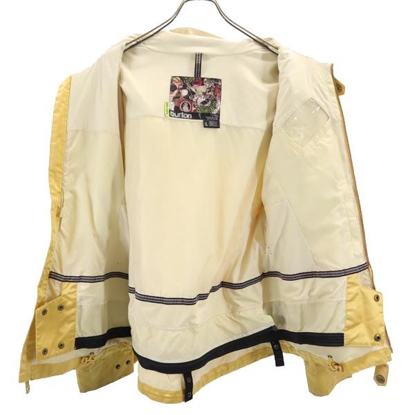 BURTON バートン スノーボード ジャケット L ゴールド レディース