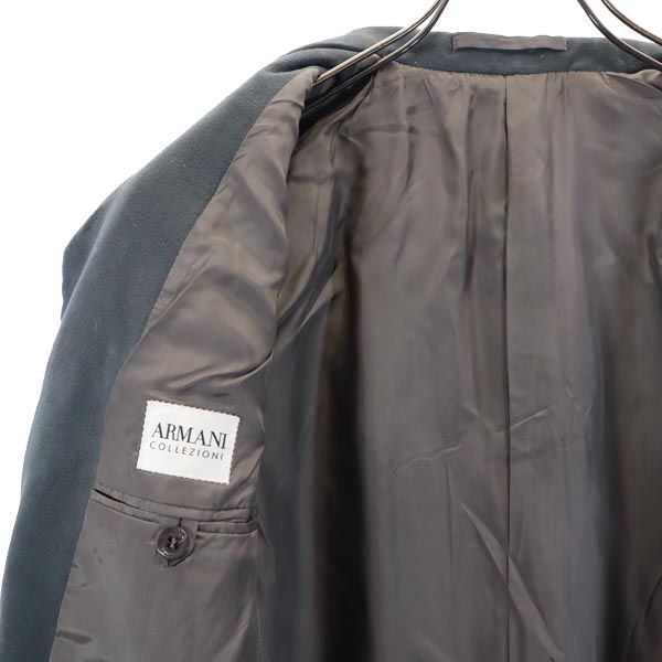 ARMANI COLLEZIONI アルマーニコレッツォーニ 起毛 ジャケット 44 グレー メンズ