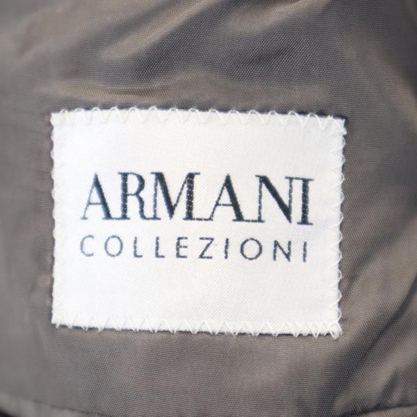 ARMANI COLLEZIONI アルマーニコレッツォーニ 起毛 ジャケット 44 グレー メンズ