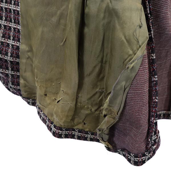 JC PENNEY ジェーシーペニー 70s ヴィンテージ チェック テーラードジャケット メンズ