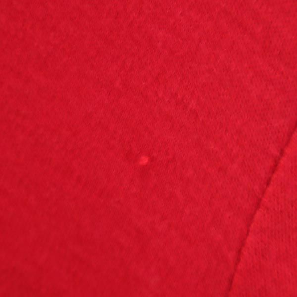 Gianni Versace ジャンニヴェルサーチ イタリア製 ウールブレンド 長袖 カットソー レッド バックジップ レディース