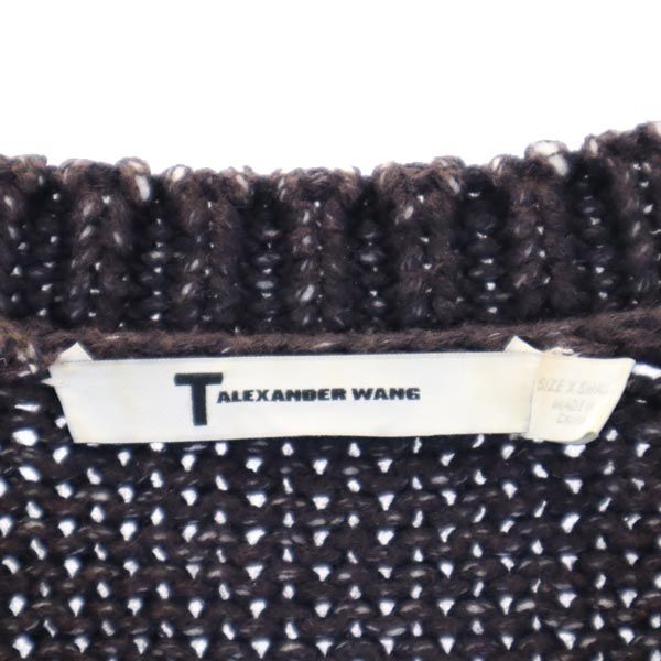 Alexander Wang アレキサンダーワン 長袖 セーター XS ブラック ニット レディース