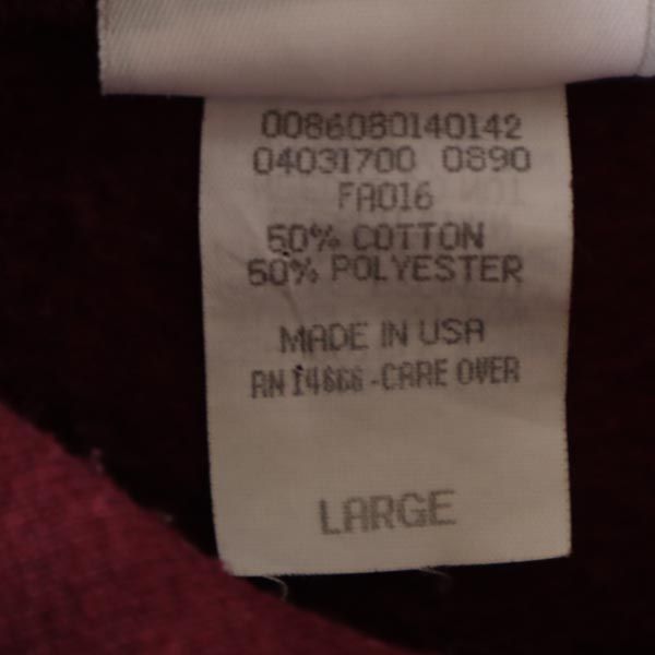 Lee リー 90s USA製 オールド スウェットパーカー L パープル メンズ