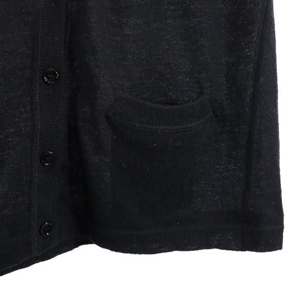 MIUMIU ミュウミュウ イタリア製 長袖 カシミヤブレンド カーディガン 40 ブラック ニット レディース