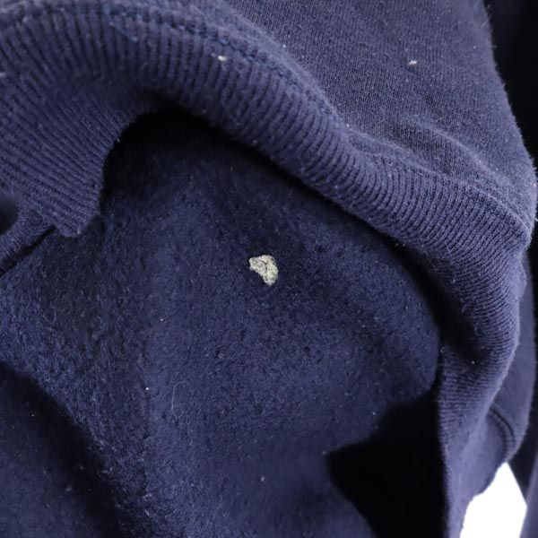 Lee リー 90s USA製 オールド 長袖 プルオーバー パーカー L ネイビー レディース