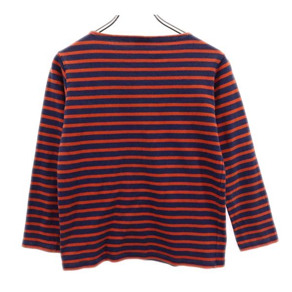 ORCIVAL オーシバル フランス製 ボーダー柄 7分袖 Tシャツ 2 ネイビー カットソー レディース