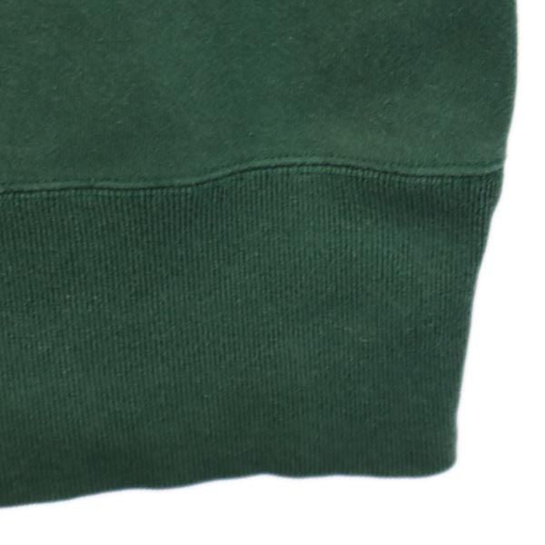 Champion チャンピオン ランタグ 日本製 長袖 スウェット トレーナー グリーン レディース