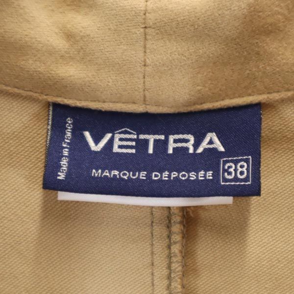 ベトラ 長袖 テーラードジャケット 38 キャメル VETRA メンズ