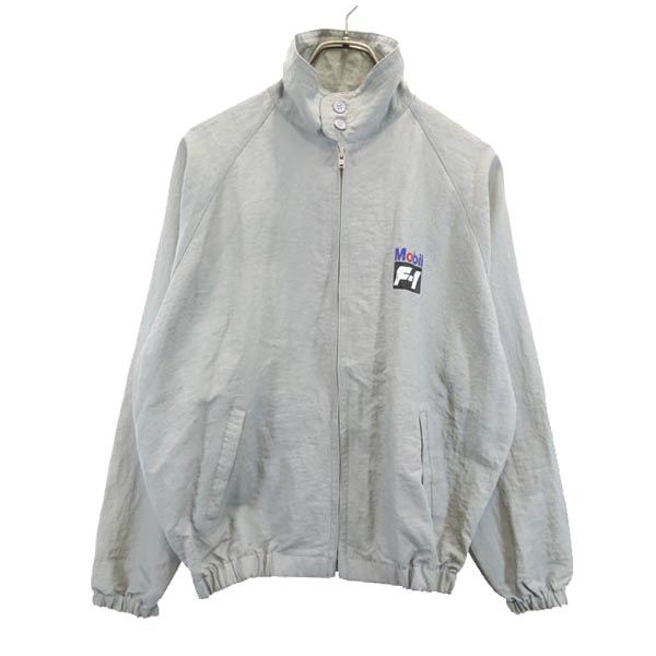 Mobil-F1 モービル 日本製 ナイロンジャケット F グレー メンズ