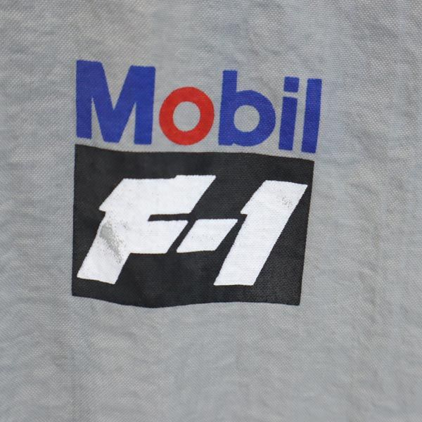 Mobil-F1 モービル 日本製 ナイロンジャケット F グレー メンズ