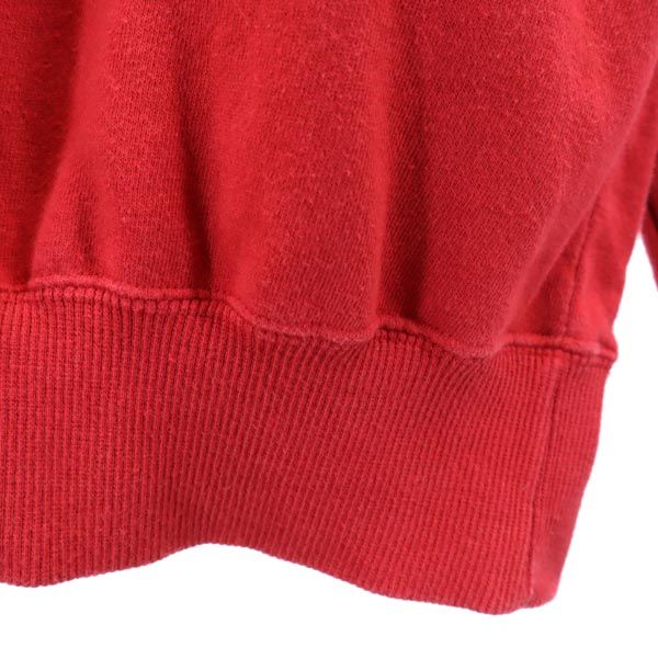 ellesse エレッセ プリント 長袖 トレーナー M レッド系 スウェット メンズ
