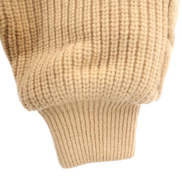 ダックス ゴルフ ニットジャケット M ベージュ DAKS メンズ