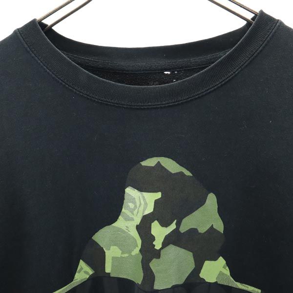 XLARGE エクストララージ 長袖 トレーナー ブラック スウェット メンズ