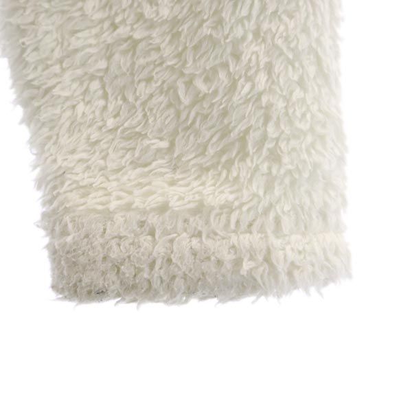 patagonia パタゴニア アウトドア 長袖 ボア フリース ジップパーカー L12 白 キッズ