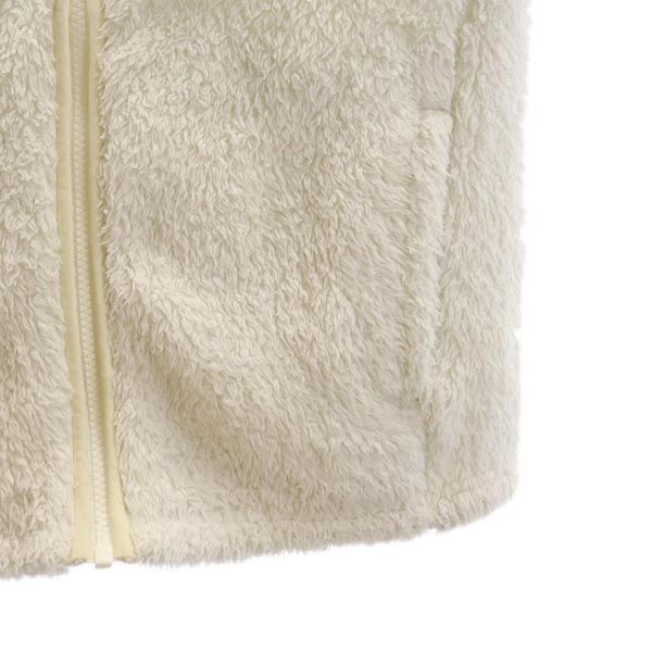 patagonia パタゴニア アウトドア 長袖 ボア フリース ジップパーカー L12 白 キッズ