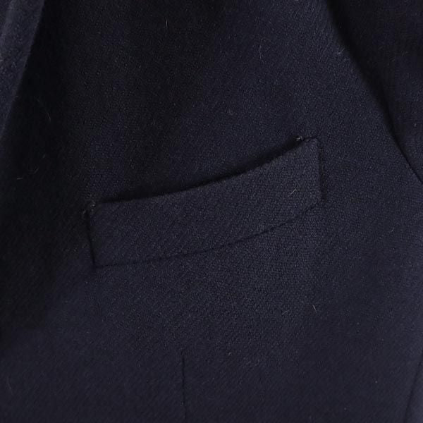 Emporio Armani エンポリオアルマーニ イタリア製 ウール テーラードジャケット ネイビー メンズ