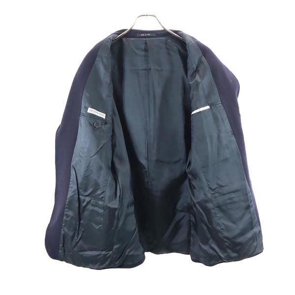 Emporio Armani エンポリオアルマーニ イタリア製 ウール テーラードジャケット ネイビー メンズ