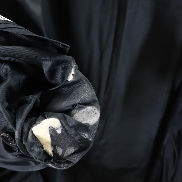 Emporio Armani エンポリオアルマーニ イタリア製 ウール テーラードジャケット ネイビー メンズ