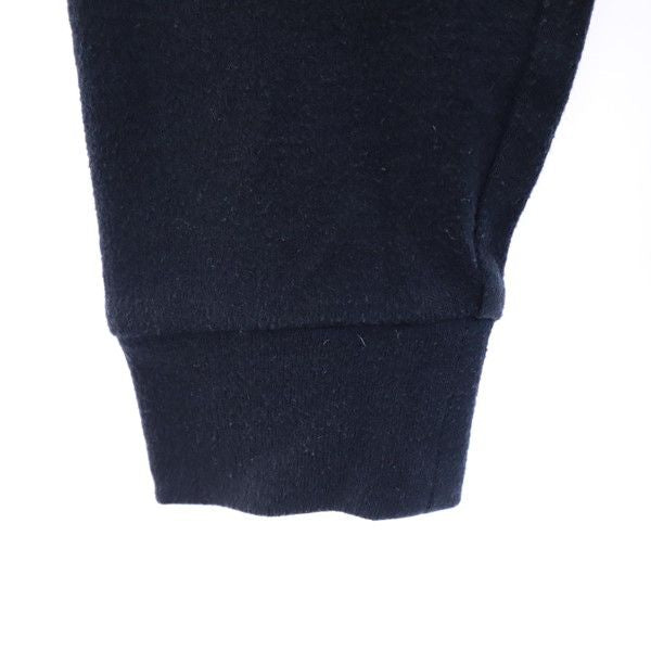 JC de CASTELBAJAC カステルバジャック 日本製 長袖 Vネック パーカー 44 ネイビー プルオーバー レディース