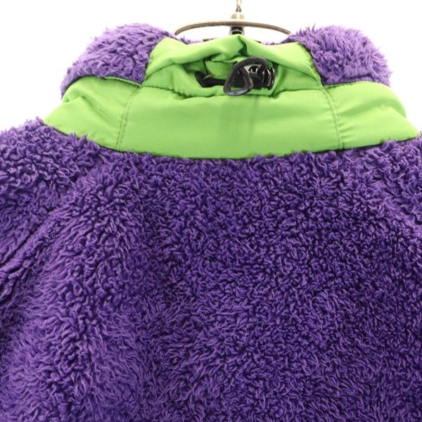 コロンビア アウトドア フリースジャケット M パープル Columbia ボア メンズ