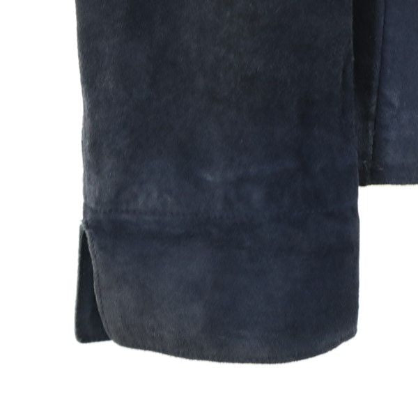 カントリーロード 長袖 スエードレザージャケット L ネイビー系 COUNTRY ROAD レディース