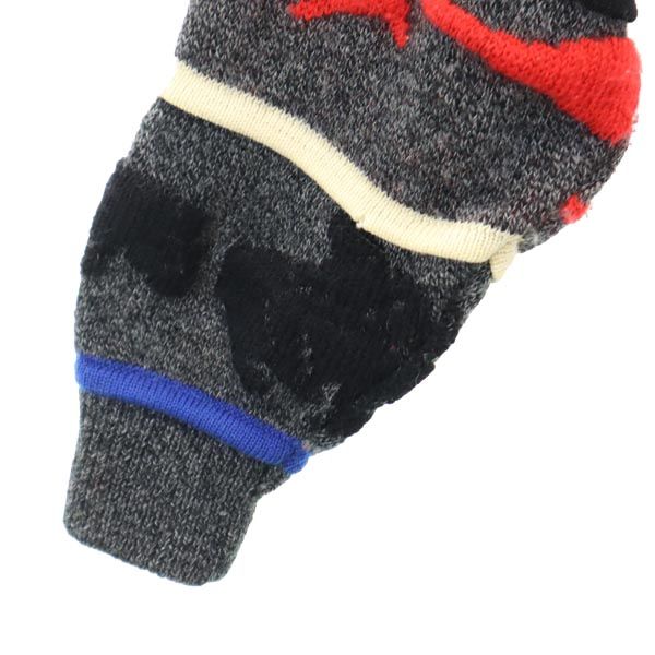 HYSPORT 90s ウール オールド 総柄 長袖 セーター 16 グレー系 ニット メンズ