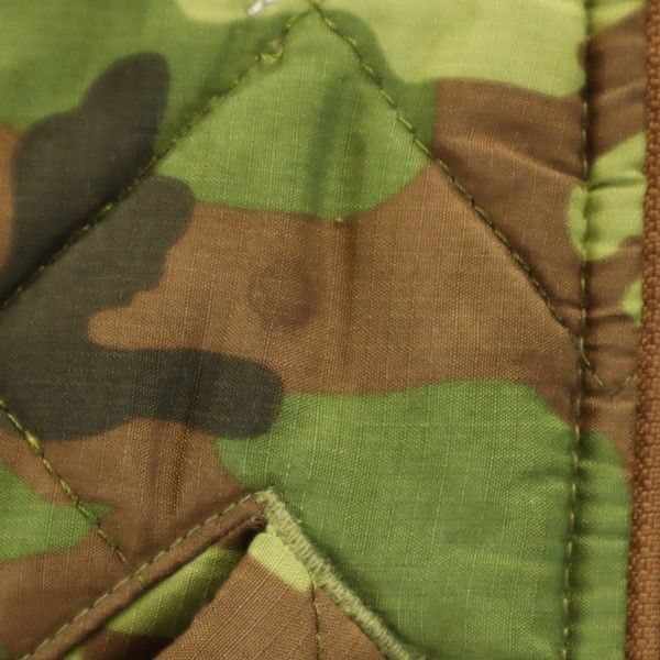 BREEZE ブリーズ ベトジャン 復刻 迷彩柄 キルティングジャケット 80 カーキ系 キッズ