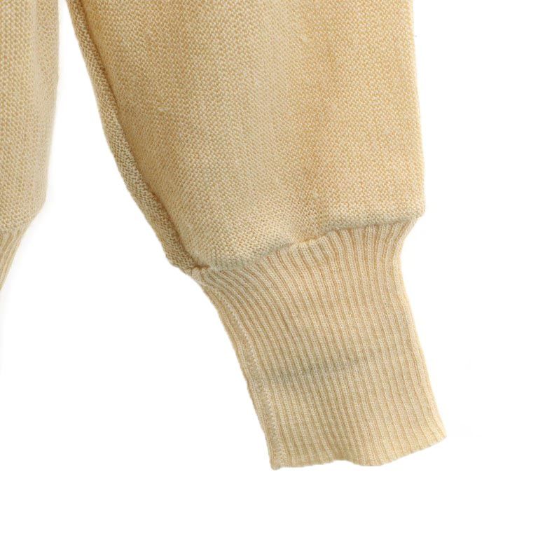 アーノルドパーマー 長袖 Vネック ニット カーディガン M ベージュ系 Arnold Palmer メンズ