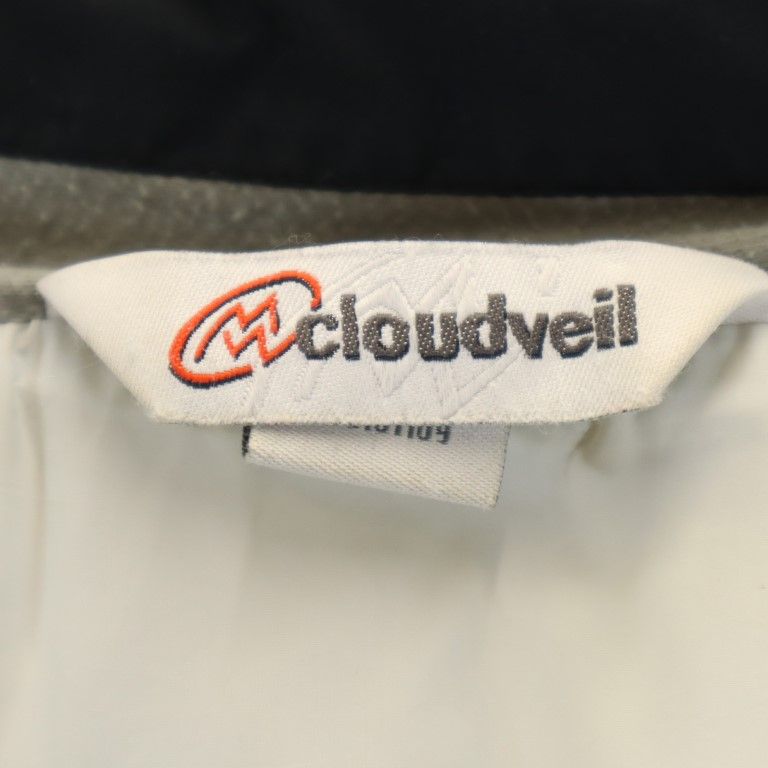 クラウドベイル スノーボード ダウンジャケット S 黒 cloudveil レディース