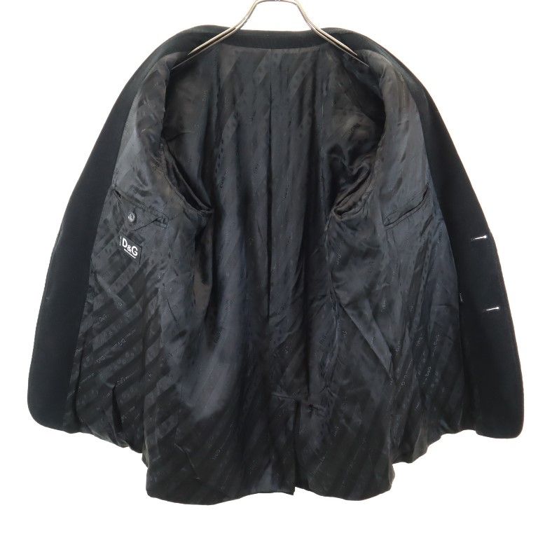 DOLCE&GABBANA ドルチェアンドガッバーナ イタリア製 コーデュロイ テーラードジャケット 36/50 黒 メンズ