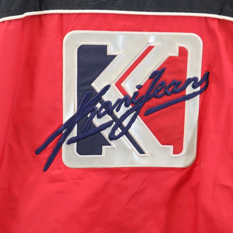 カナイジーンズ 長袖 ジップジャケット XL レッド系 Kani Jeans KARL KANI フード メンズ