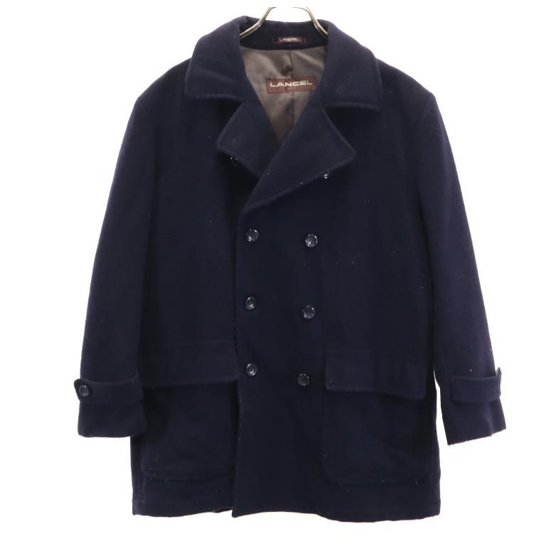 LANCEL ランセル 長袖 ピーコート M ネイビー系 メンズ