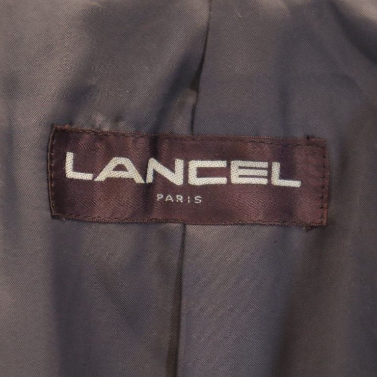 LANCEL ランセル 長袖 ピーコート M ネイビー系 メンズ