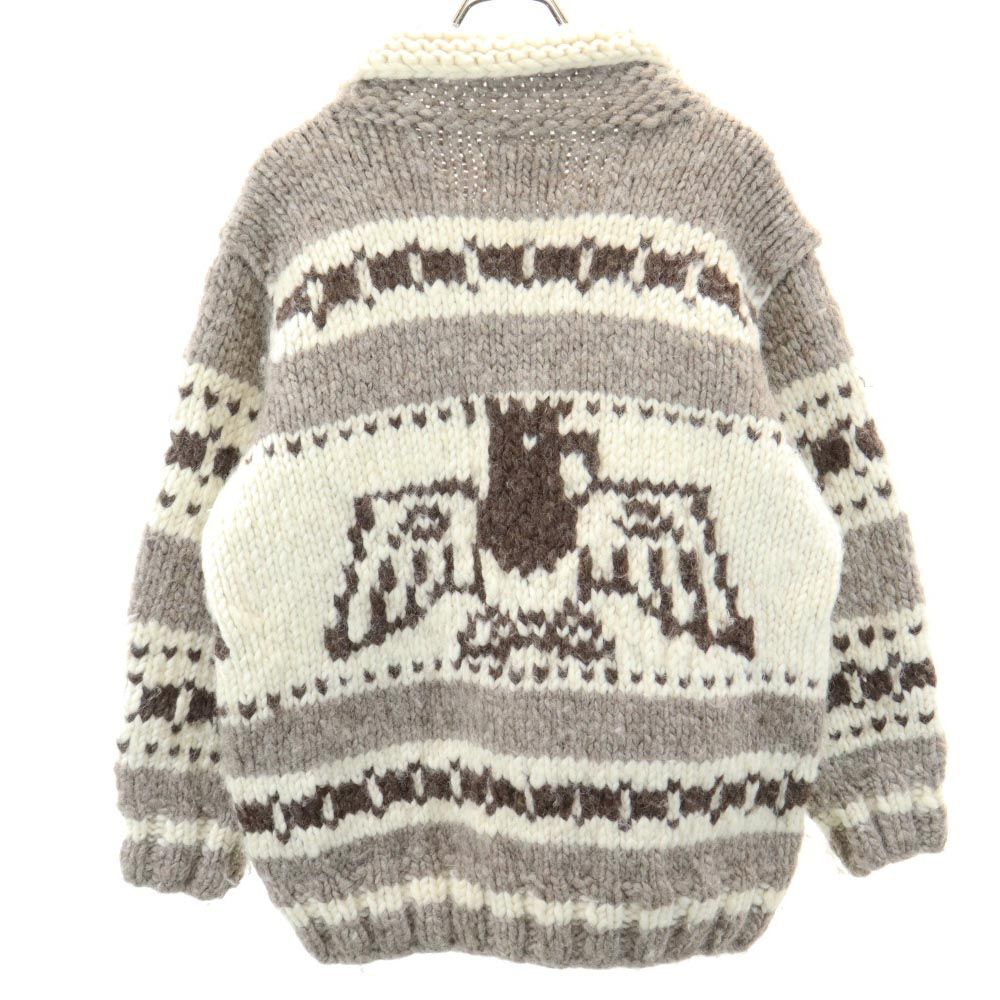 KANATA カナタ 長袖 カウチンジャケット ベージュ系 メンズ