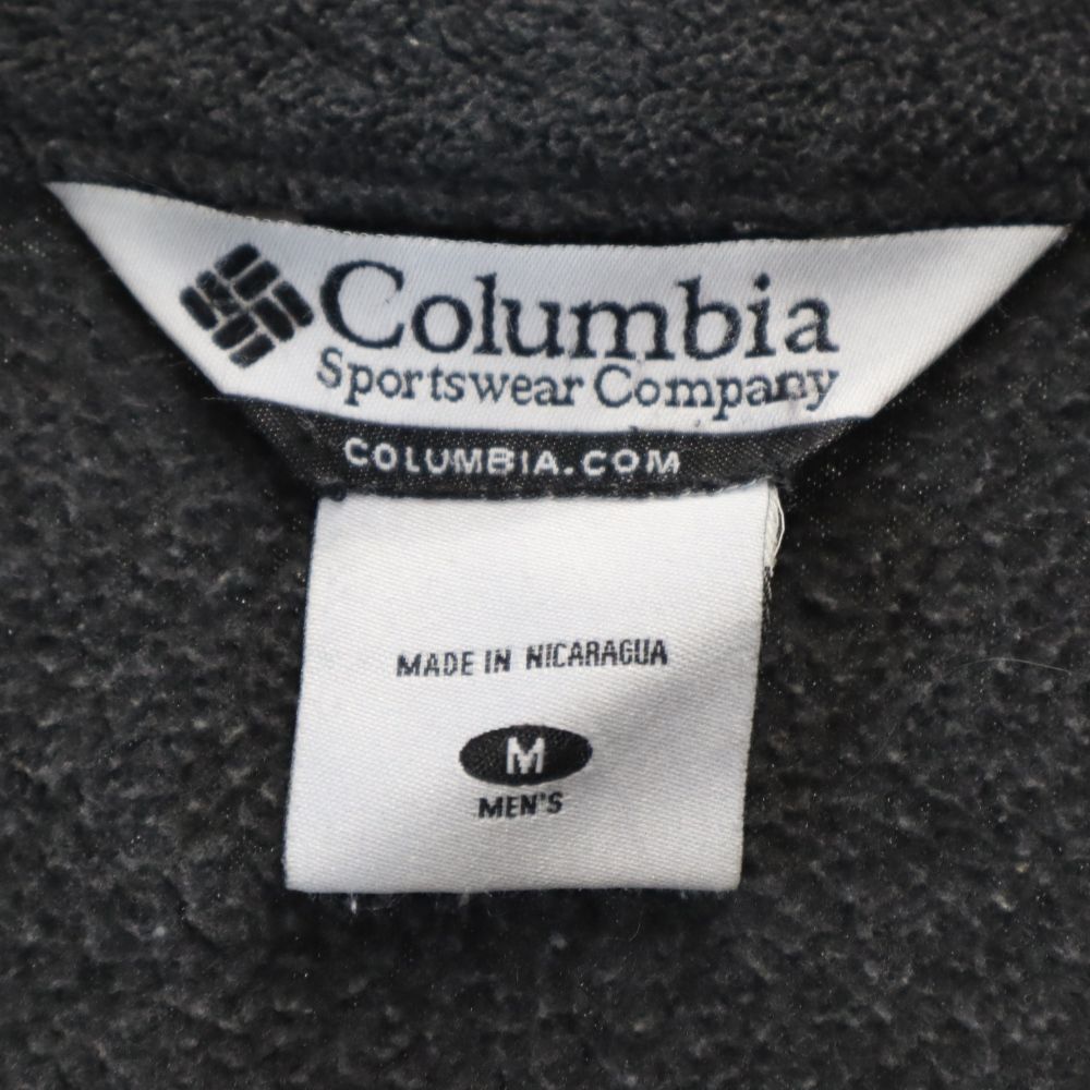 Columbia コロンビア アウトドア フリースジャケット M ブラック系 メンズ