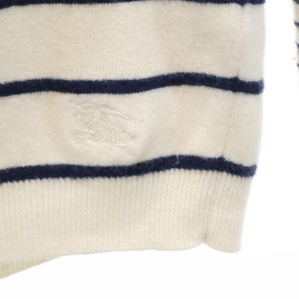BURBERRY バーバリー ボーダー 長袖 セーター 140cm アイボリー ニット キッズ