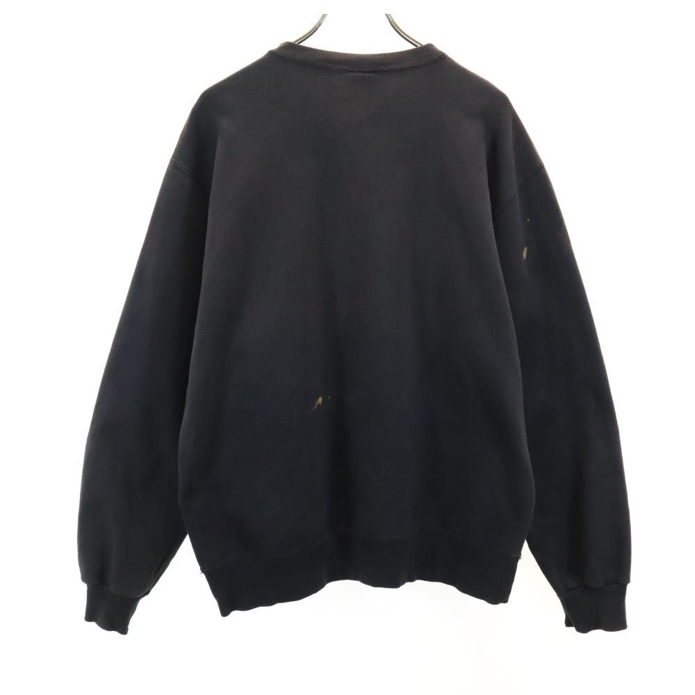 チャンピオン 長袖 トレーナー L ブラック系 Champion スウェット 裏起毛 メンズ
