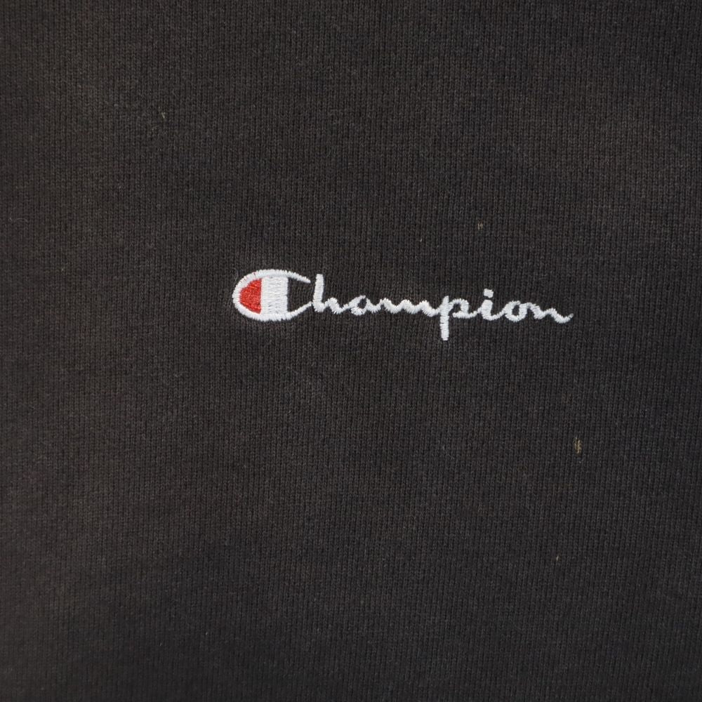 チャンピオン 長袖 トレーナー L ブラック系 Champion スウェット 裏起毛 メンズ