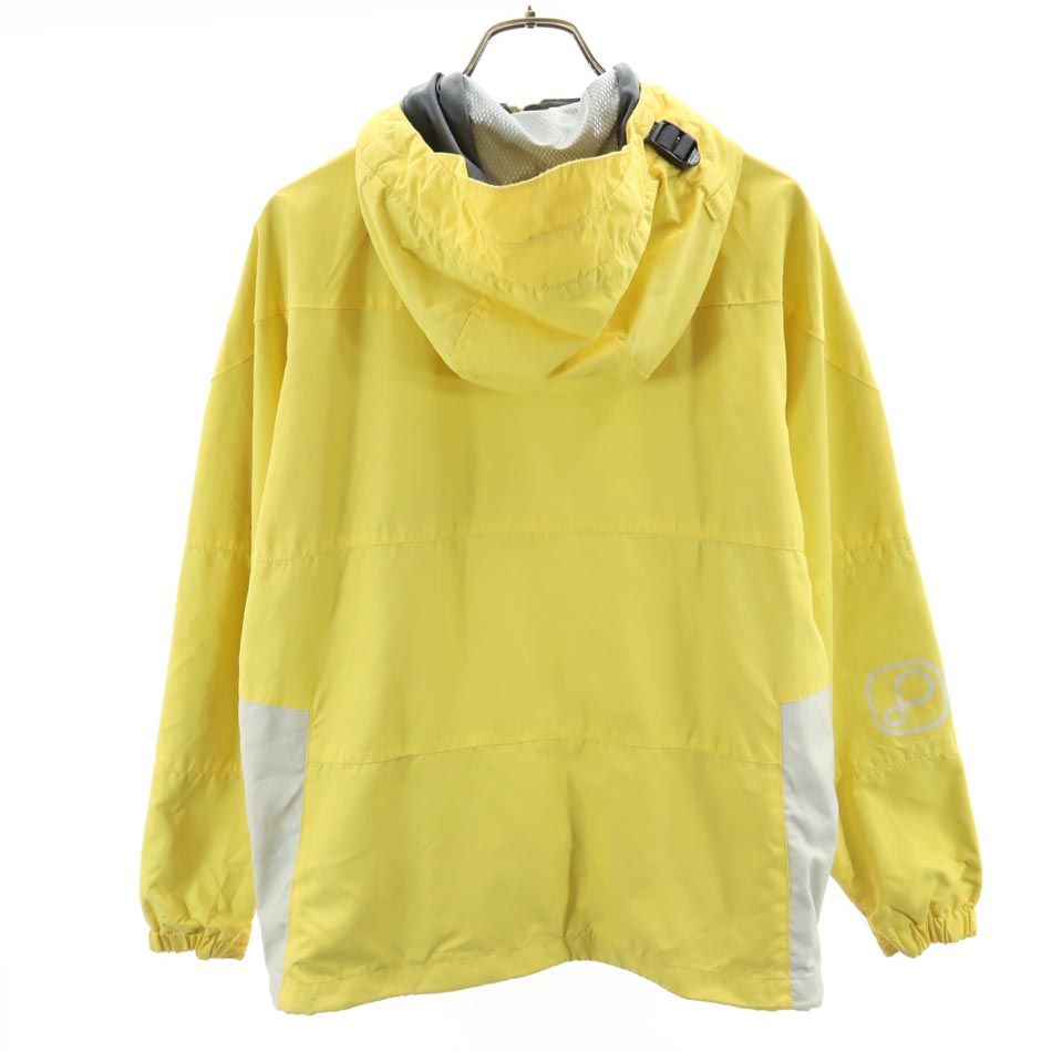 BURTON バートン スノーボード ウェア S イエロー ナイロン ジャケット フード 裏メッシュ レディース