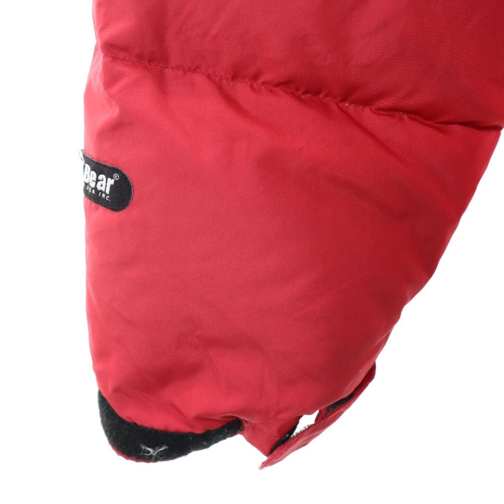 ベアー ダウンジャケット M レッド Bear メンズ