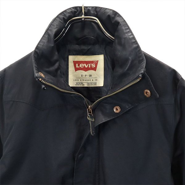 Levi's リーバイス 長袖 ジップジャケット S ブラック系 メンズ