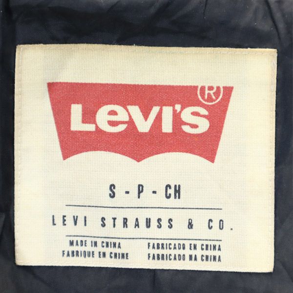 Levi's リーバイス 長袖 ジップジャケット S ブラック系 メンズ
