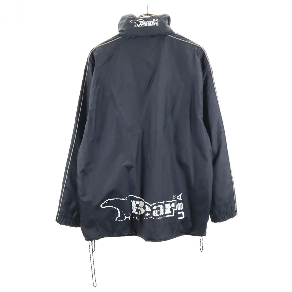 Bear ベアー ナイロンジャケット M 黒 裏トリコット メンズ