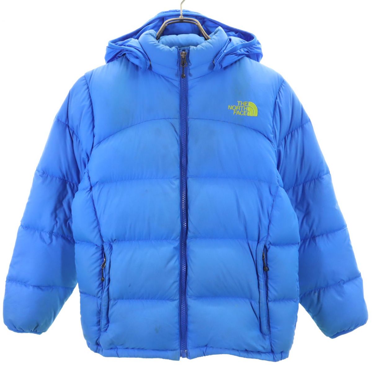 ノースフェイス NDJ91503 アウトドア ダウンジャケット 150 水色系 THE NORTH FACE キッズ