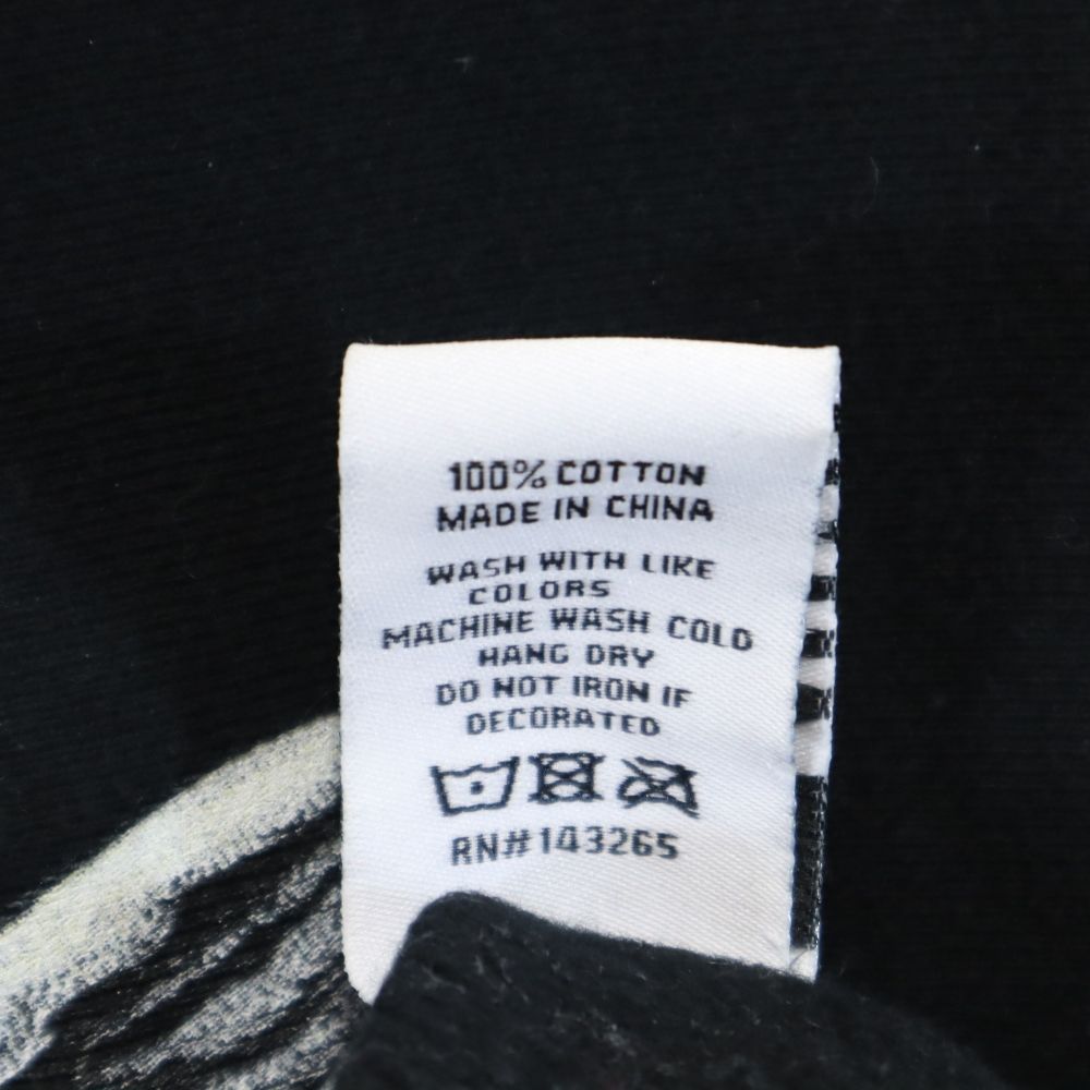 ファッキングオウサム 長袖 スウェットパーカー M 黒系 裏起毛 天使 メンズ